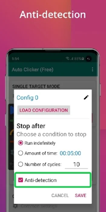 Auto Clicker - Automatic tap - скриншот 5