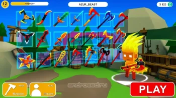 AXES.io баттл рояль ио игры онлайн и оффлайн - скриншот 4