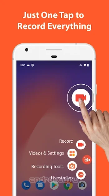 AZ Screen Recorder - No Root - скриншот 1