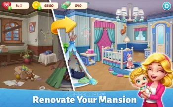 Baby Mansion-home makeover - скриншот 3