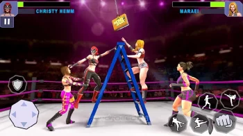 Bad Girls Wrestling Game - скриншот 3