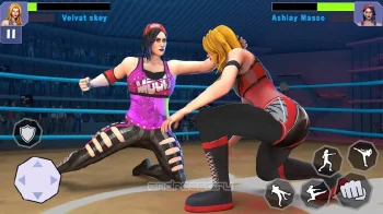 Bad Girls Wrestling Game - скриншот 4