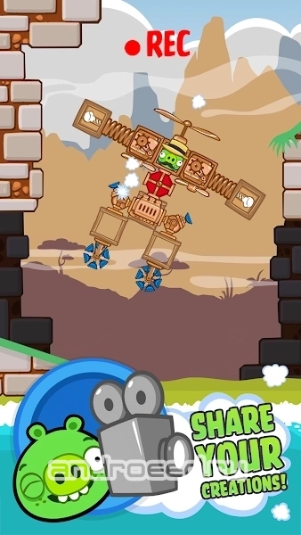 Bad Piggies HD - скриншот 5