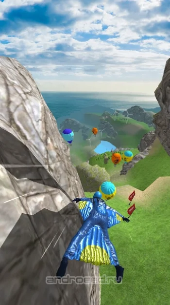 Base Jump Wing Suit Flying - скриншот 5