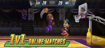 Basketball Arena: Онлайн игра - скриншот 1