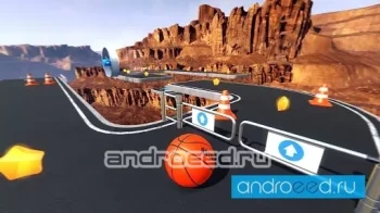 BasketRoll 3D: Управляй мячом - скриншот 1