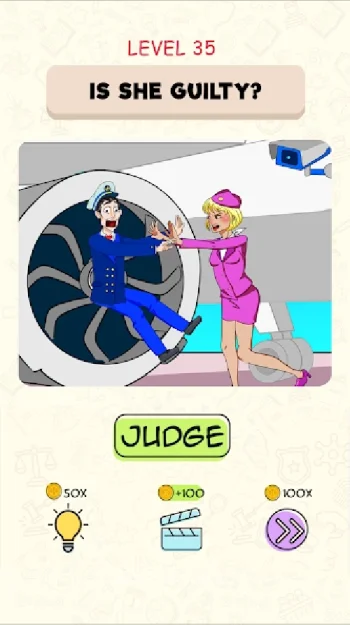 Be The Judge - Суди Всех: Тест Мозга - скриншот 1