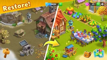 Bermuda Farm: City Building & Farming Island Games - скриншот 3