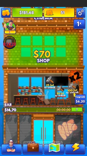 Big Money: Idle Clicker Game - скриншот 2