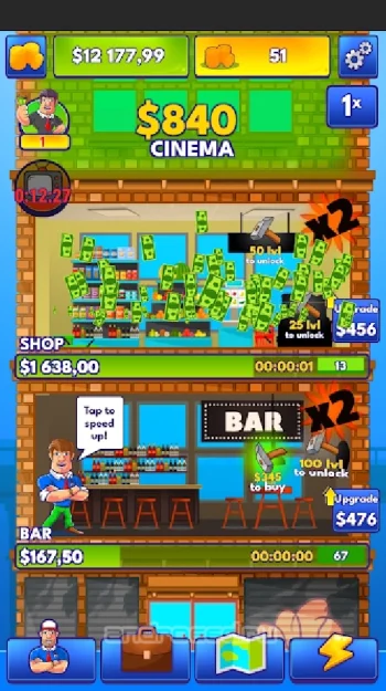 Big Money: Idle Clicker Game - скриншот 4
