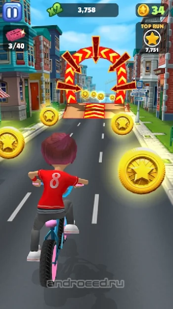 Bike Blast Racing Stunts game - скриншот 5