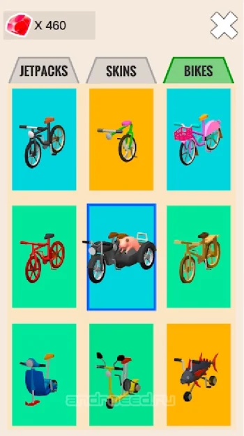 Bike Hop: 3D Гонки, покори бездорожье! - скриншот 2