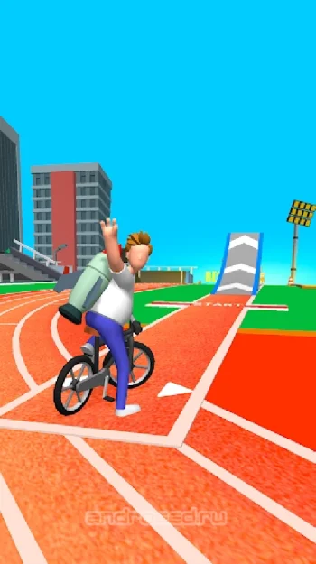 Bike Hop: 3D Гонки, покори бездорожье! - скриншот 5