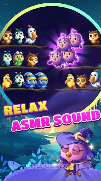 Bird Sort Puzzle: Color Game - скриншот 4
