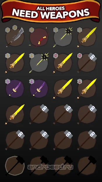 Blacksmith - Merge Idle RPG - скриншот 3
