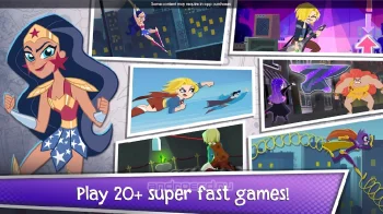 Блиц-игра DC Super Hero Girls - скриншот 1
