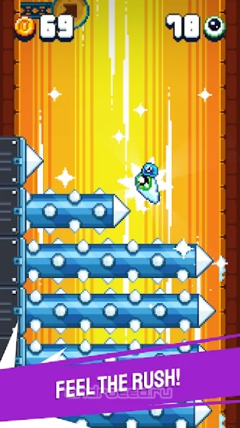 Blobout - Endless Platformer - скриншот 2