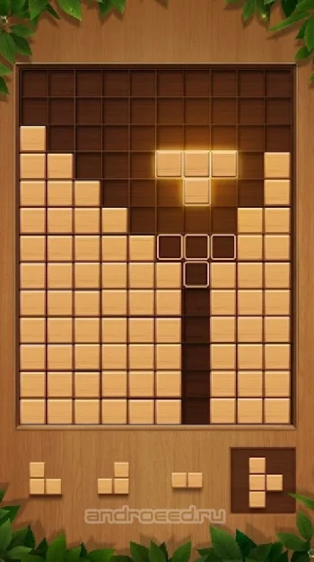 Block Puzzle - Free Classic Wood Block Puzzle Game - скриншот 1