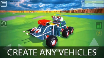Block Tech : Epic Sandbox Car Craft Simulator GOLD - скриншот 5