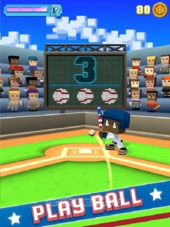 Blocky Baseball - скриншот 1