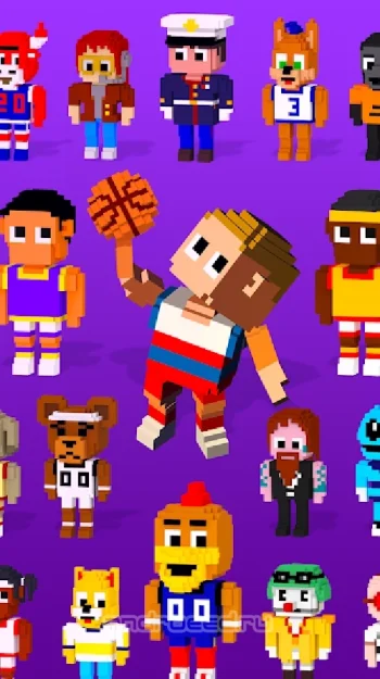 Blocky Basketball - скриншот 4