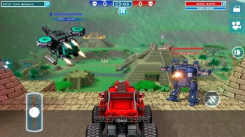 Blocky Cars: танки онлайн пвп - скриншот 2
