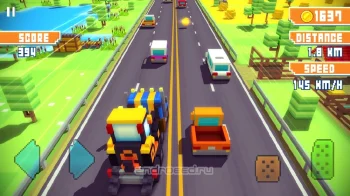 Blocky Highway - скриншот 4