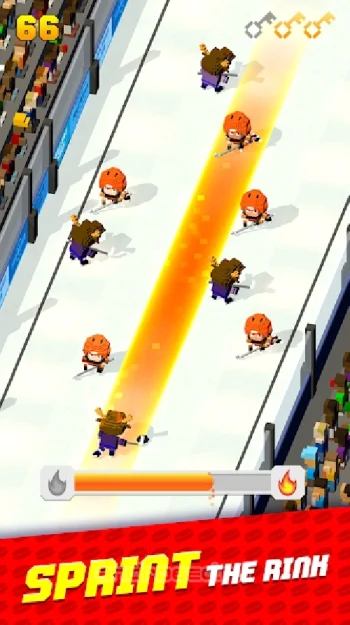Blocky Hockey - Ice Runner - скриншот 2