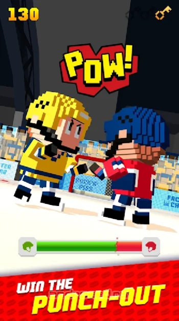 Blocky Hockey - Ice Runner - скриншот 3