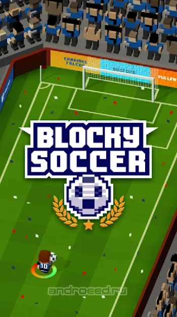 Blocky Soccer - скриншот 1
