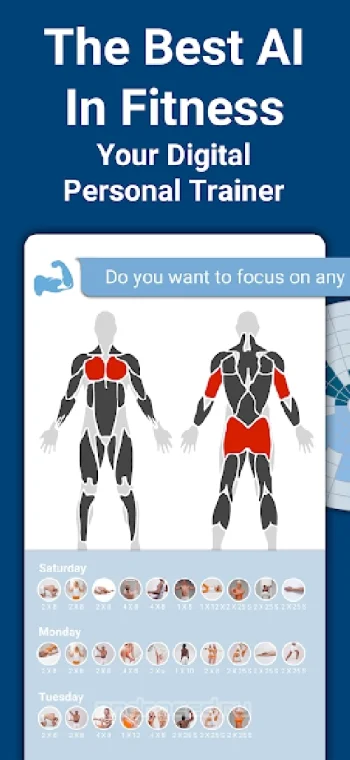 BodBot Personal Trainer: Workout & Fitness Coach - скриншот 1