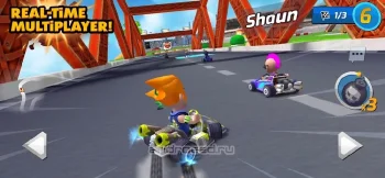 Boom Karts - Multiplayer Kart Racing - скриншот 1