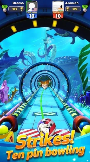 Bowling Club - 3D Free Multiplayer Bowling Game - скриншот 1