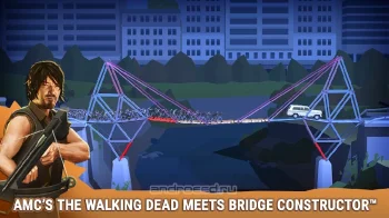 Bridge Constructor: The Walking Dead - скриншот 1