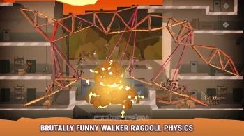 Bridge Constructor: The Walking Dead - скриншот 2