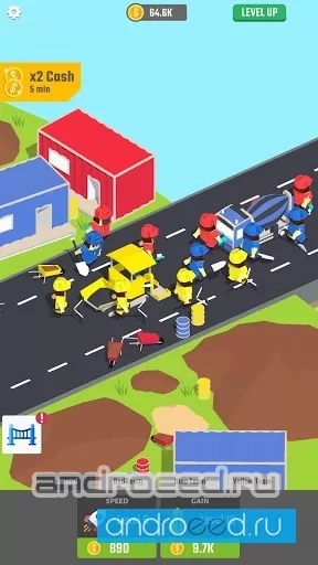 Bridge Idle: Строитель мостов - скриншот 1