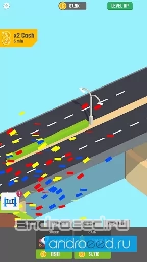 Bridge Idle: Строитель мостов - скриншот 4