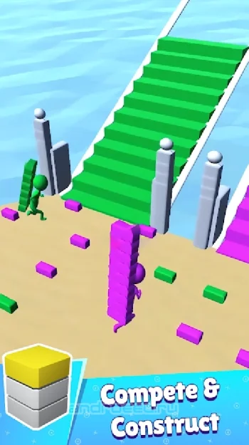 Bridge Race - скриншот 4