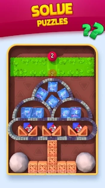 Bubble Buster 2048 - скриншот 1