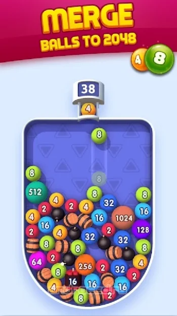 Bubble Buster 2048 - скриншот 2