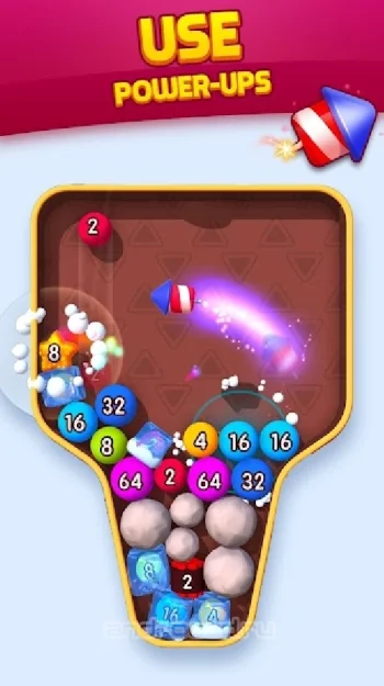 Bubble Buster 2048 - скриншот 3