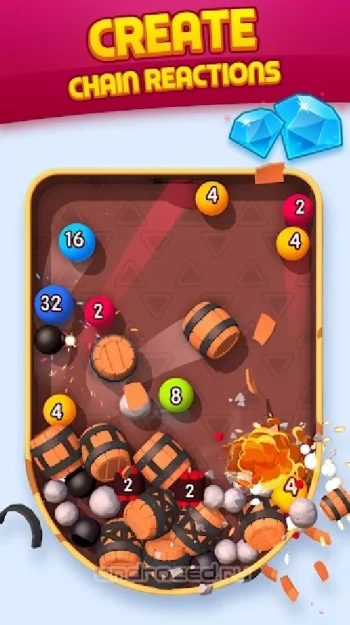 Bubble Buster 2048 - скриншот 5