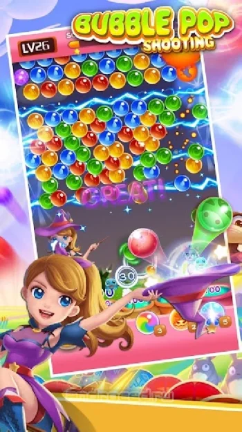 Bubble Pop - Classic Bubble Shooter Match 3 Game - скриншот 1