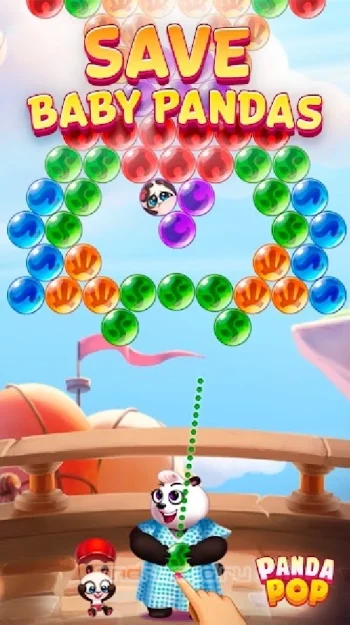 Bubble Shooter: Panda Pop! - скриншот 1
