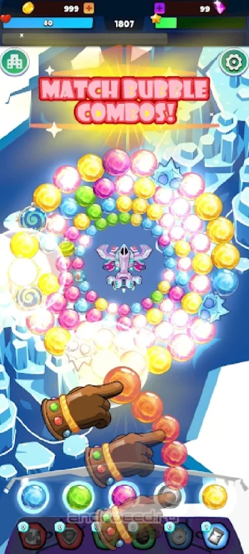 Bubble Shooter: Slimes Worlds - скриншот 3