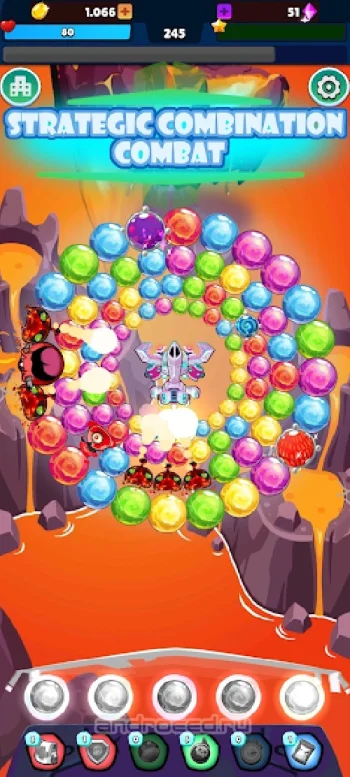 Bubble Shooter: Slimes Worlds - скриншот 5