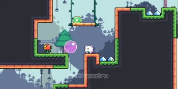 Bubble Tale - Pixel Game - скриншот 5