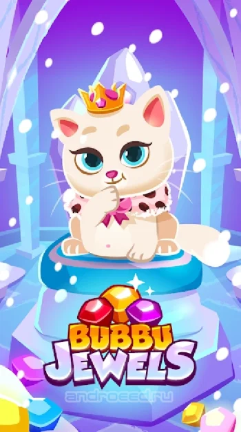 Bubbu Jewels — головоломка со слиянием - скриншот 1