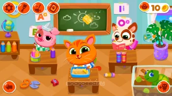 Bubbu School — милые животные - скриншот 1