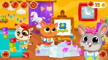 Bubbu School — милые животные - скриншот 4